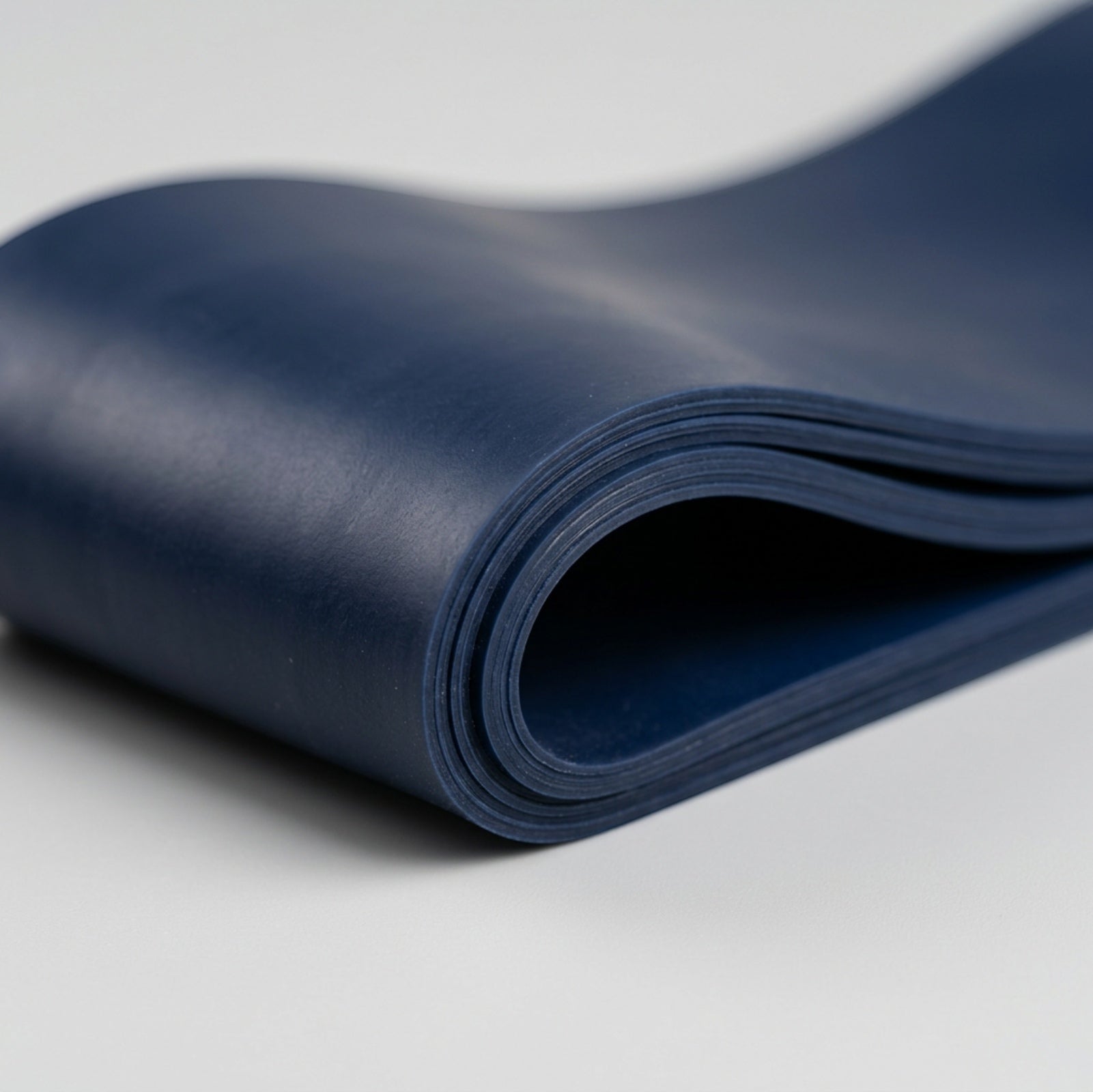 Novanes Broadloop Latex Power Band 41 in Navy 1.25 in Wide - Detail view